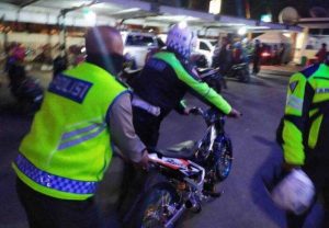 Malam ini, Polda Metro Razia Knalpot Bising di Monas dan Sudirman-Thamrin