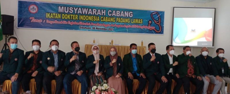 Dr Affandi Siregar Terpilih Menjadi Ketua IDI Padang Lawas