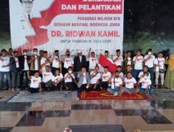 GNIJ NTB Deklarasi Dukungan Ridwan Kamil Capres 2024